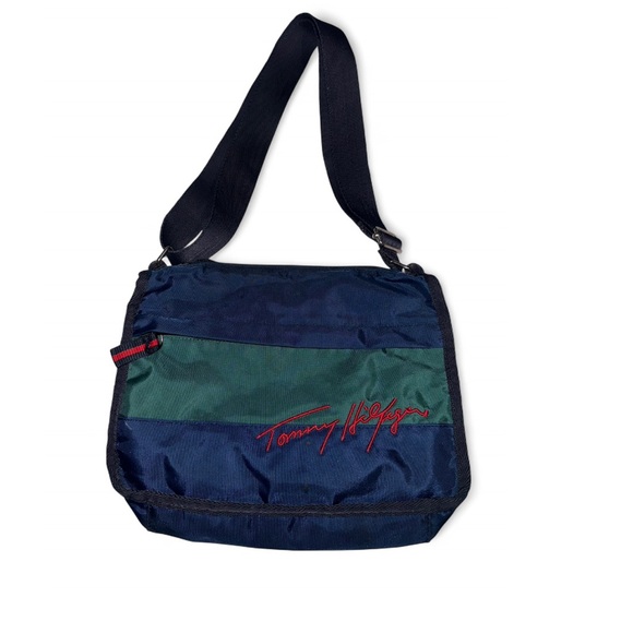 Vintage Tommy Hilfiger Messenger Bag - Picture 1 of 13